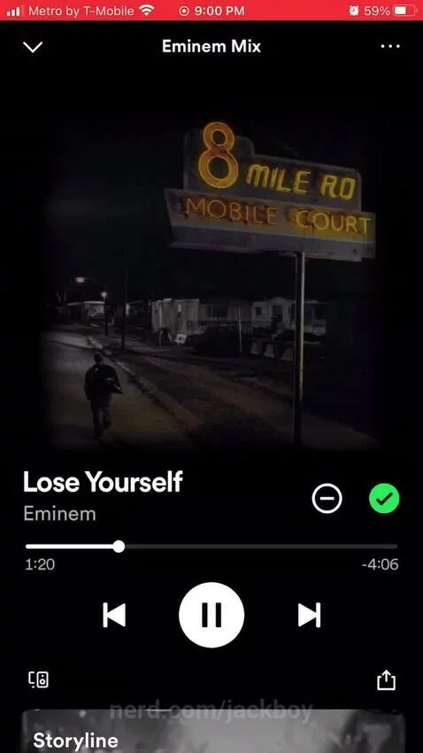 “lose yourself” by eminem by jackboy