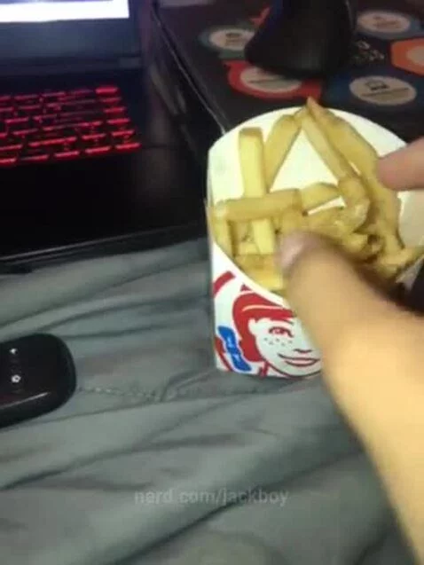 the enjoyment i get from wendys be like: by jackboy