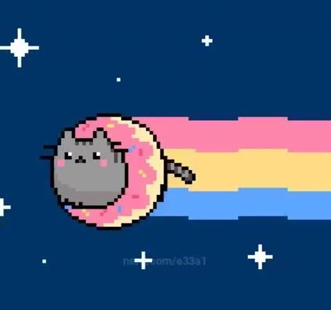 geometry dash swing gamemode nyan cat by e33a1