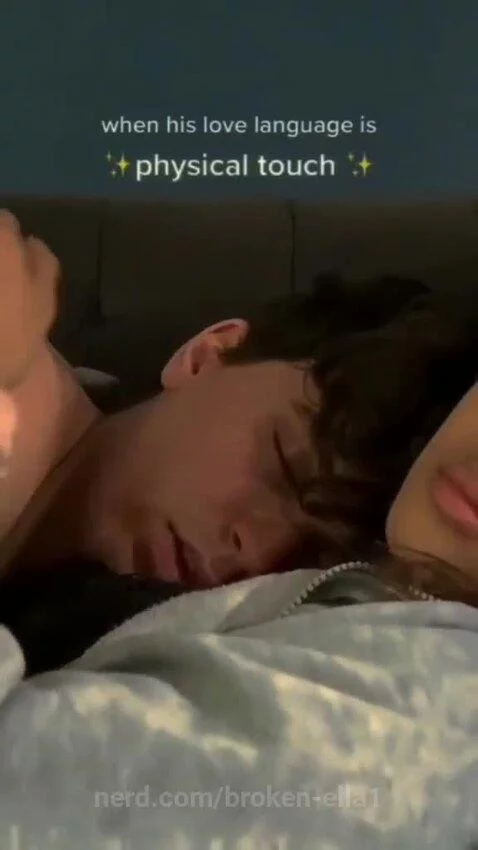 Pov:  When his love language is✨Physical Touch✨ by broken-ella1