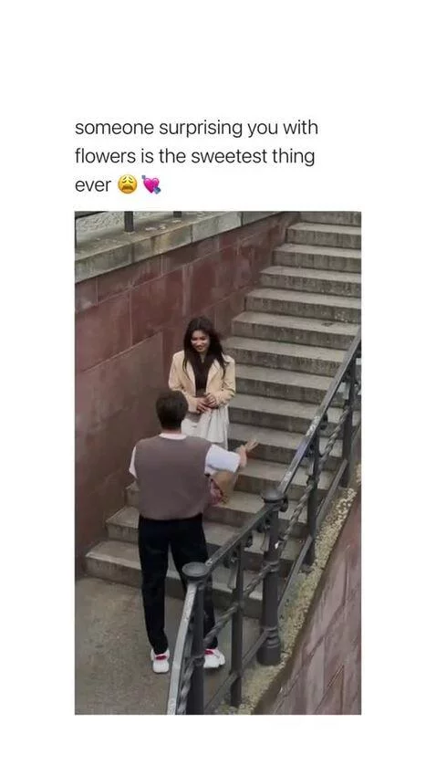 Pov: someone surprising you with flowers is the sweetest thi... by broken-ella1