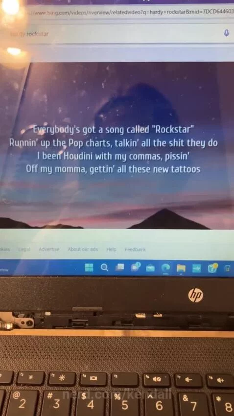Everyone has to listen to HARDY’s new song “ rockstar “ it’s... by kendall