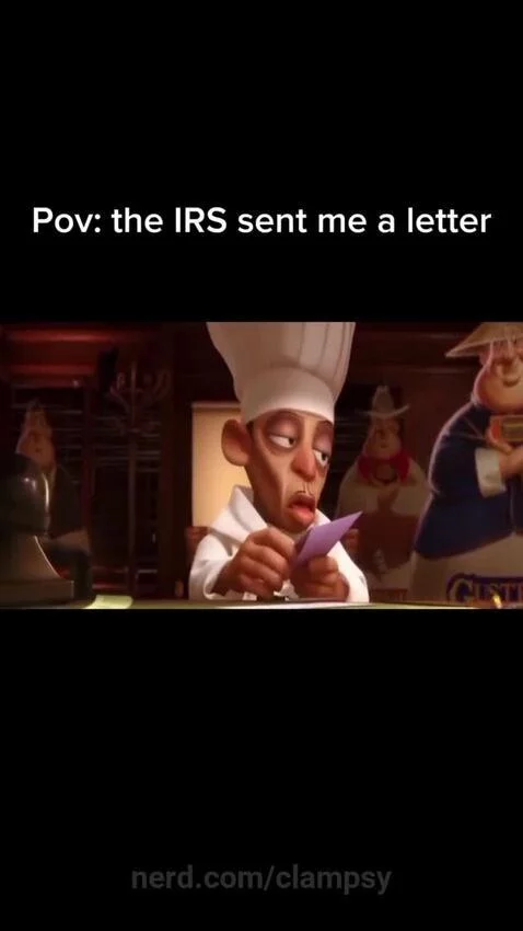 Pov: the IRS by clampsy