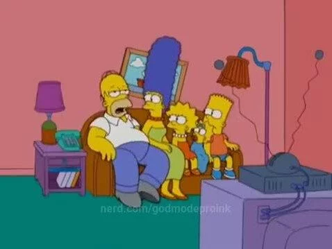 The simpsons- Homers evolution by godmodeproink