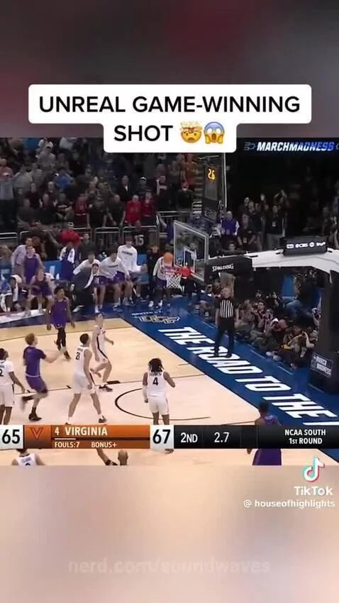 When Furman beat Virginia in March Madness from a game winne... by soundwaves