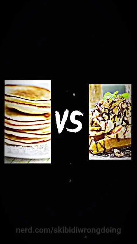 Pancake vs Waffles
Easy Win for Waffles by skibidiwrongdoing