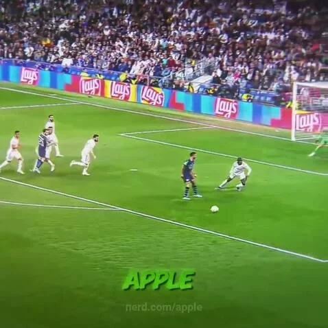 Real Madrid vs Man city 2022 champions league by apple