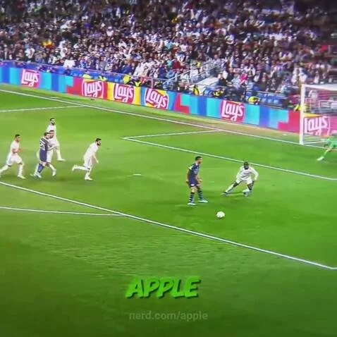 Real Madrid vs Man city 2022 champions league by apple