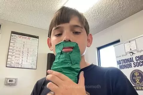 New definitetly real beard :D by thebluevenomoth