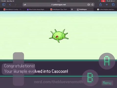 Got this shiny wurmpole as my first encounter on this run an... by thebluevenomoth