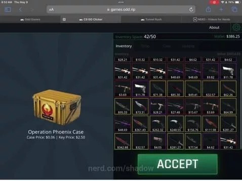 Just flexing by shadow