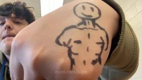 Buff stick man for real by bigo