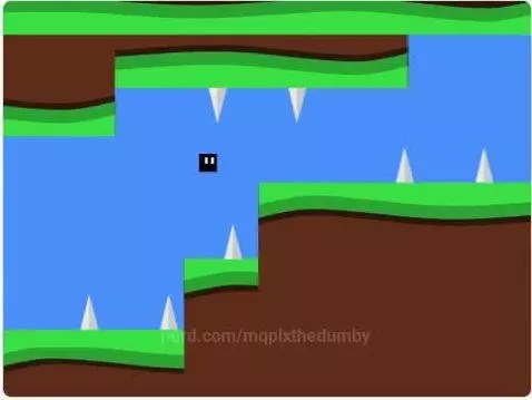 Frictionless Platformer Gameplay by mqplxthedumby