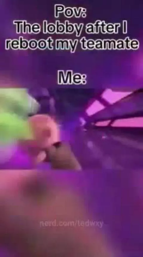 Pov: the lobby after I reboot my teamate by tedwxy
