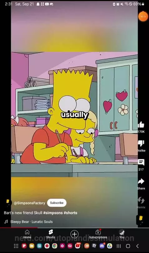 Bart new friend skull by utopiandissimulation