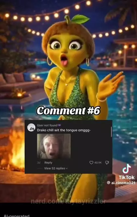 AI fruit love Island by taytayrizzler