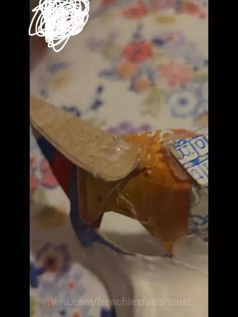 I brought it to school like 3 times but then I lost it :( by frenchiezfanartnuzi