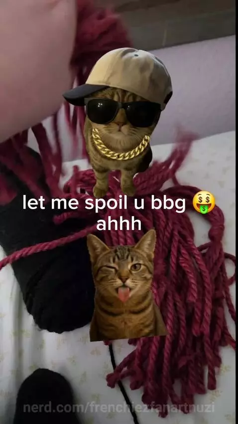 I had to get them through her bcz my parents don't know PLUS... by frenchiezfanartnuzi