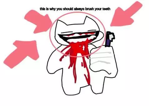 always brush your teeth ten times a day for good dental heal... by i-cant-fight-for-shit-v2