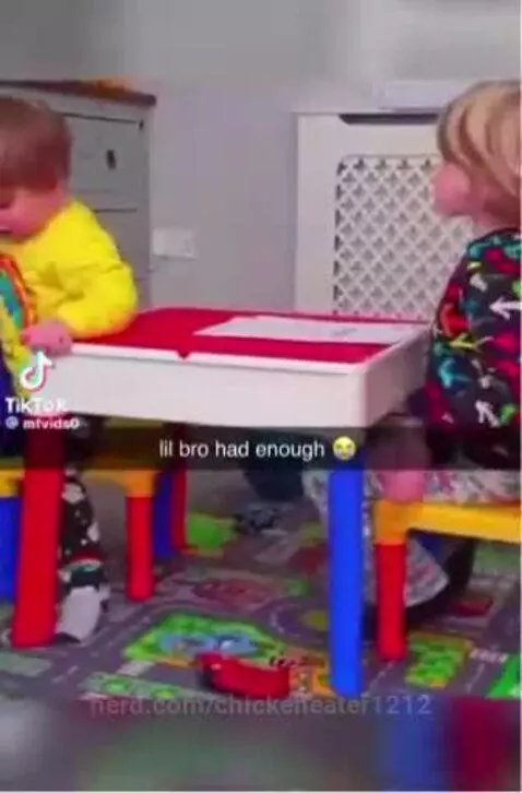 lil bro crashed out by chickeneater1212