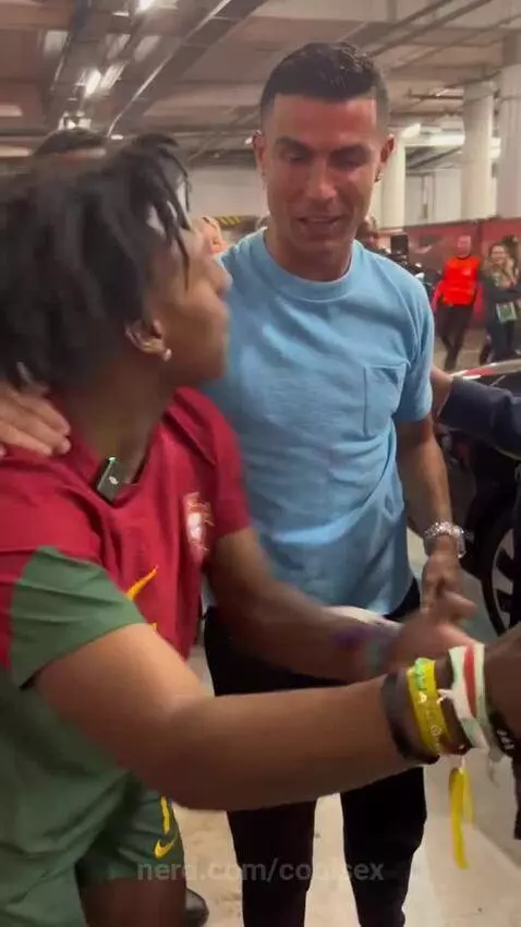 Ishowspeed meets Ronaldo by coolsex