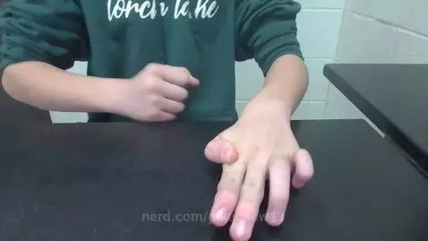 Dislocating finger bc why not (double jointed) by pikachew11