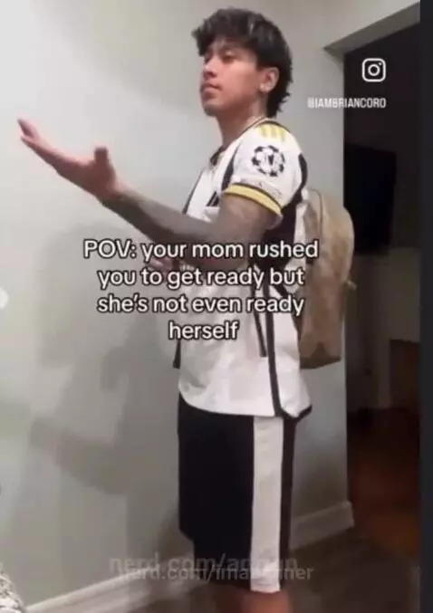 #Me when my dad rushes me 😭 by imabeaner