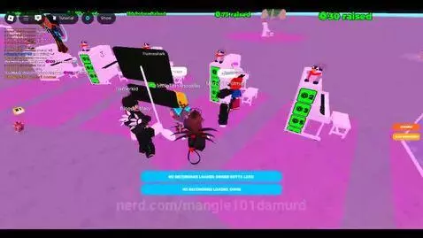 Getting donated 91 rbx by a fake Think Noodles by mangle101damurd