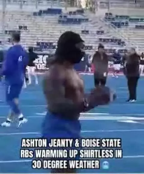 The cold doesn’t bother Ashton Jeanty & Boise State by izeyah