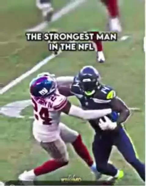 DK Metcalf is to strong by izeyah