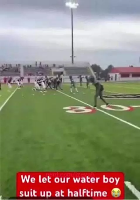 Waterboy made that play by izeyah