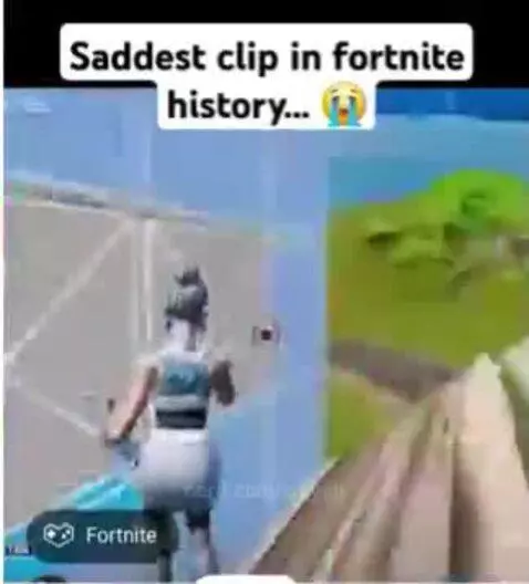 Saddest fortnite clip by izeyah