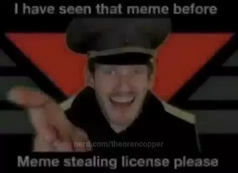 meme stealing license  please by theorencopper