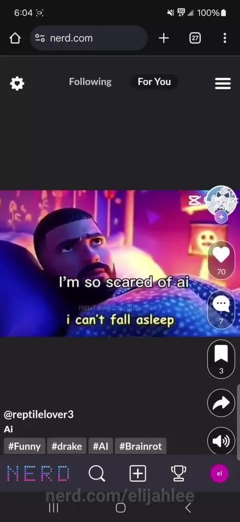 I'm scared of ai by elijahlee