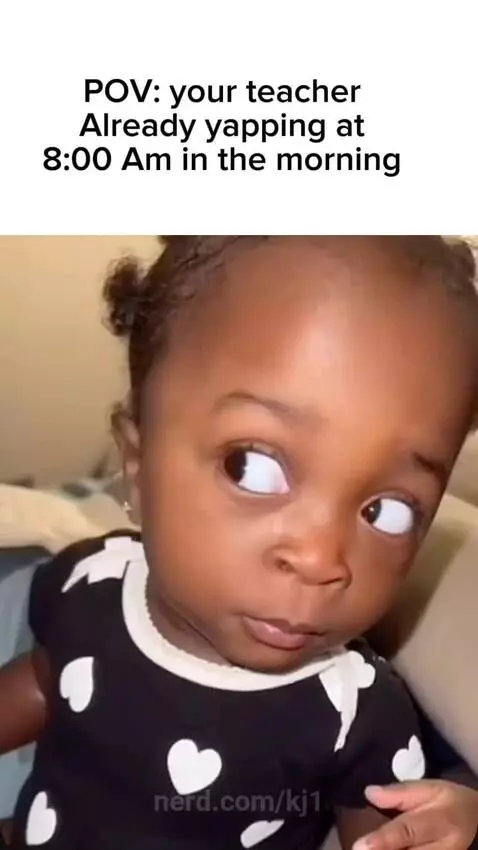 When the teacher yaps by kj1