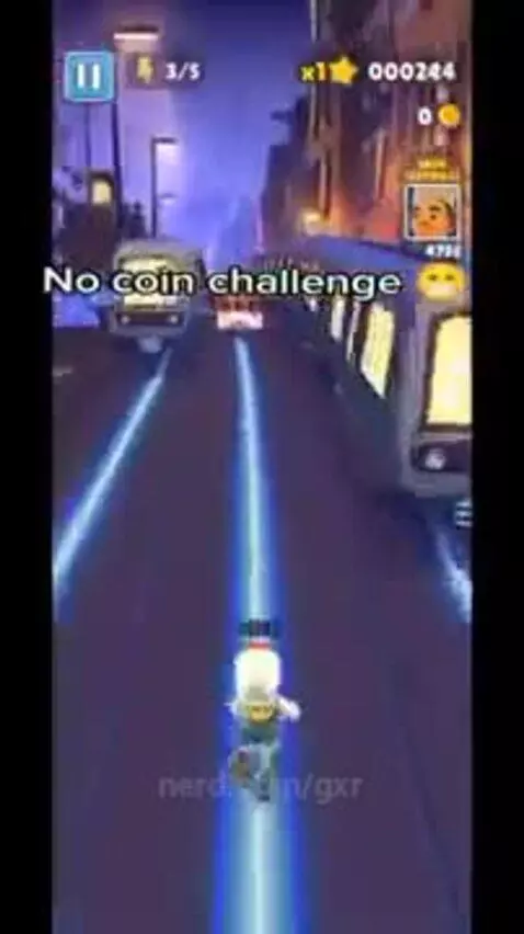 no coin challenge by gxr