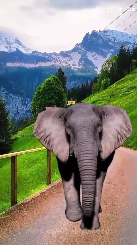 Elephant walk by peelyisgood