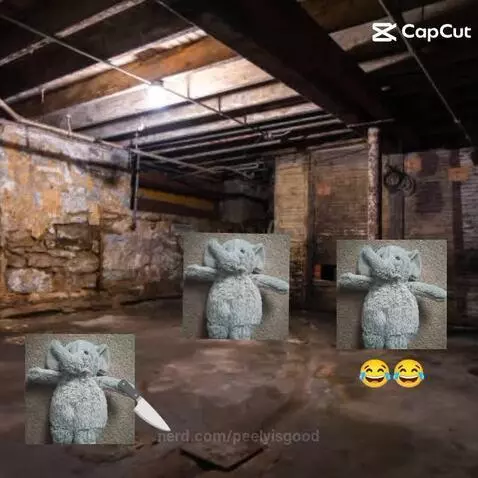 Elephants in a basement by peelyisgood