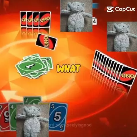 Elephants play uno by peelyisgood