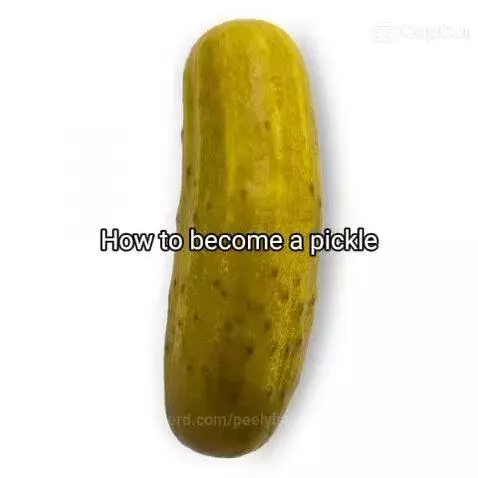 How to become pickle by peelyisgood