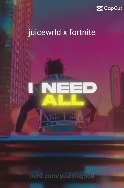 Juicewrld x fortnite by peelyisgood