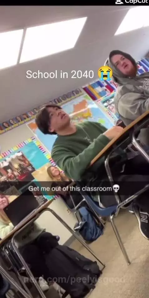 Class in 2040 by peelyisgood