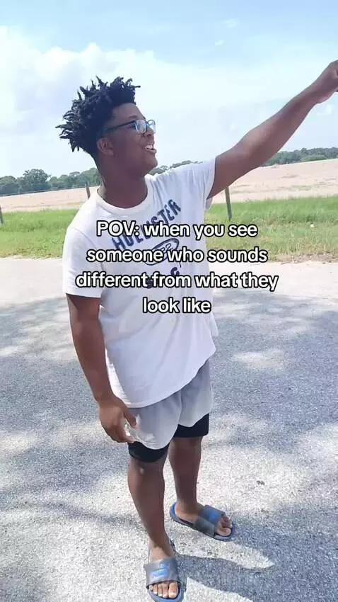 When you see someone who sounds different from what they loo... by dramierw