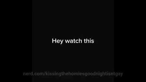 Watch this ( ͡° ͜ʖ ͡°) by kissingthehomiesgoodnightisntgay