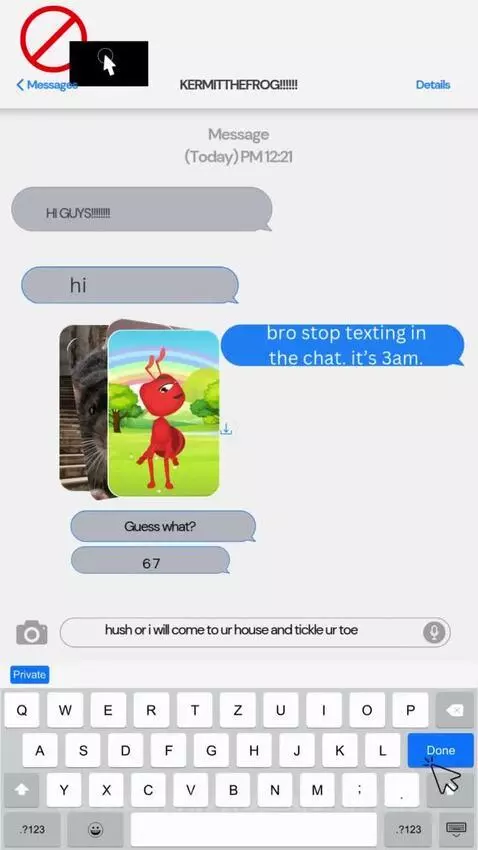 POV when ur chat won't stop texting at 3am by livyrodrigofan4life