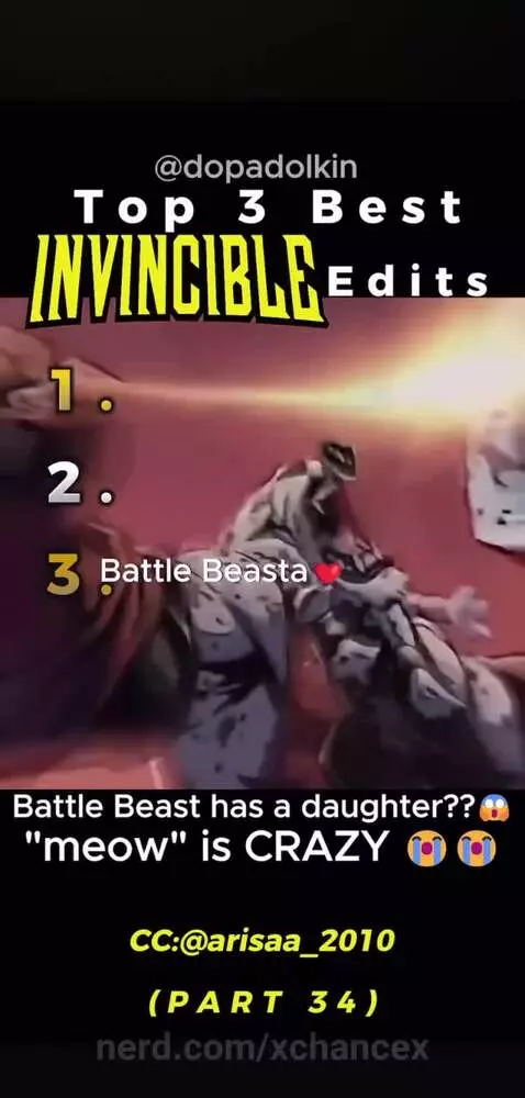 Top 3 Best Invincible Edit | PART 1 BEATZ by xchancex