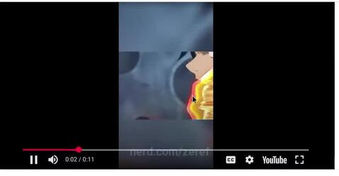 luffy vs young garp by zeref