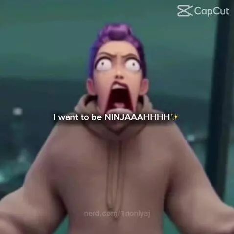 Guys I think she wants to be ninja!🤯 by 1nonlyaj