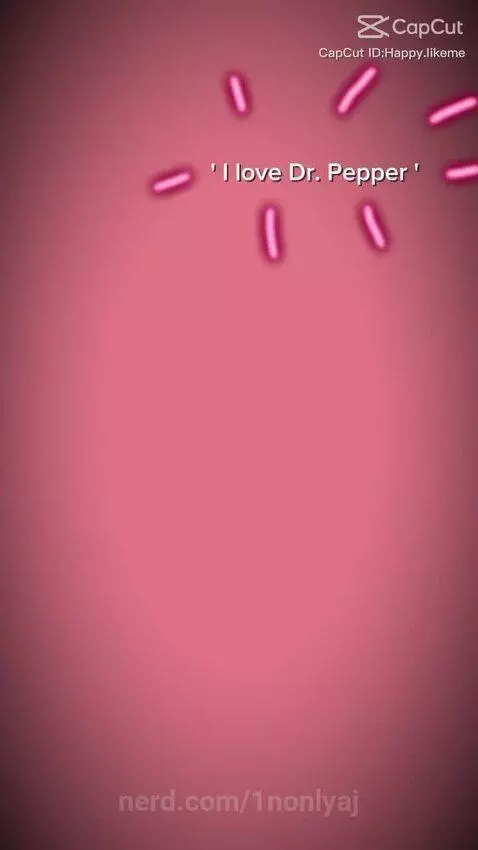 Like it’s the best soda ever by 1nonlyaj