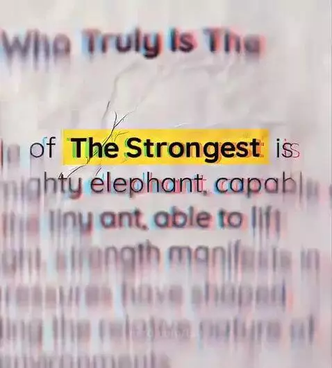 The Strongest by tsy
